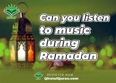 can you listen to music during Ramadan while observing the fast?