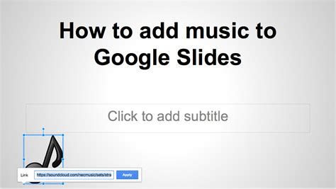 how do i add music to a google slideshow? the importance of choosing the right genre for your presentation