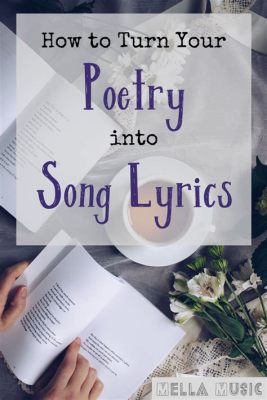 how to write country music: Incorporating elements of poetry into your songwriting process