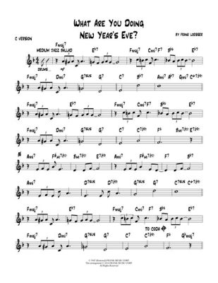 What Are You Doing New Year’s Eve? A Sheet Music Journey Through Tradition and Innovation